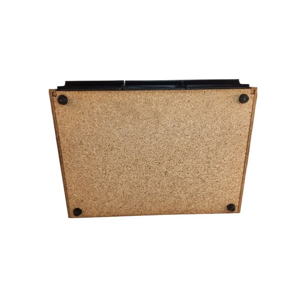 Vintage Wooden Cassette Storage Organizer With 3 Drawers Holds 42 tapes - Picture 4 of 16